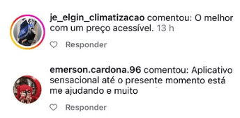 Depoimento de usuário satisfeito 2