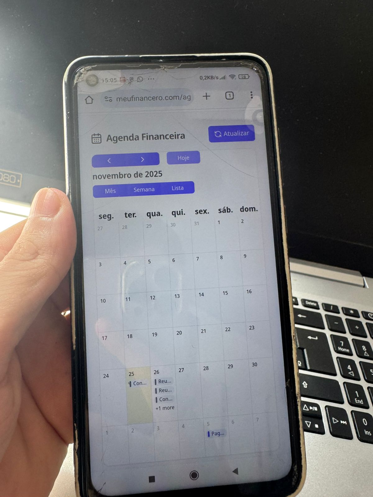 Depoimento em vídeo de Diego R.